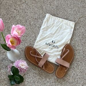 K.Jacques Nehru Sandal in pink